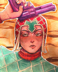 Mista watercolor painting
