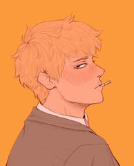 Reigen Arataka flat colors